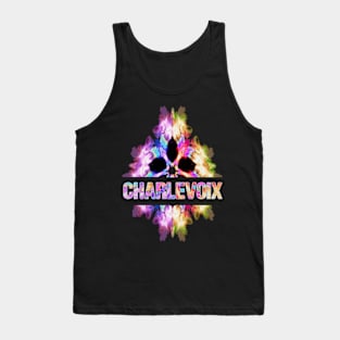 Charlevoix Tie Dye Watercolor Gift Souvenir Tank Top